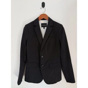 Banana Republic Long Lean Black Suit Complete Set Size 0